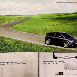 Audi A2 (2002) Maximale Leistung