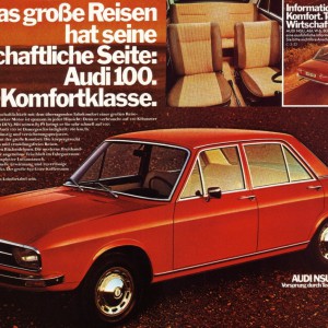 Audi 100 (1973) C1 Das große Reisen