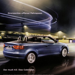 Audi A3 (2008) 8P Cabriolet Fahrspass