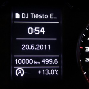 Die ersten 10.000 km ;)