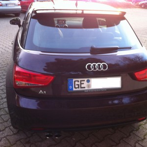 A1 1.4TFSI 185PS Shirazrot/Brilliantschwarz