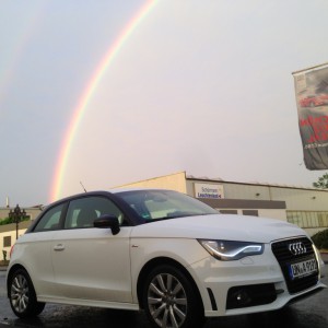 Das Glück am Ende des Regenbogens :D