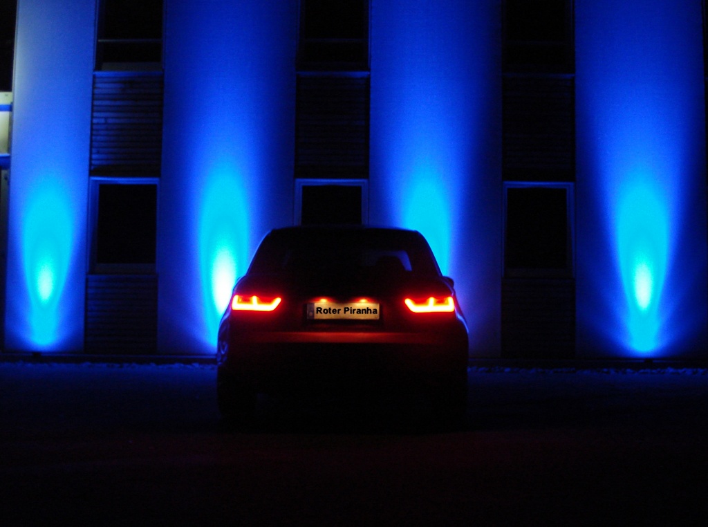 Audi A1 Roter Piranha