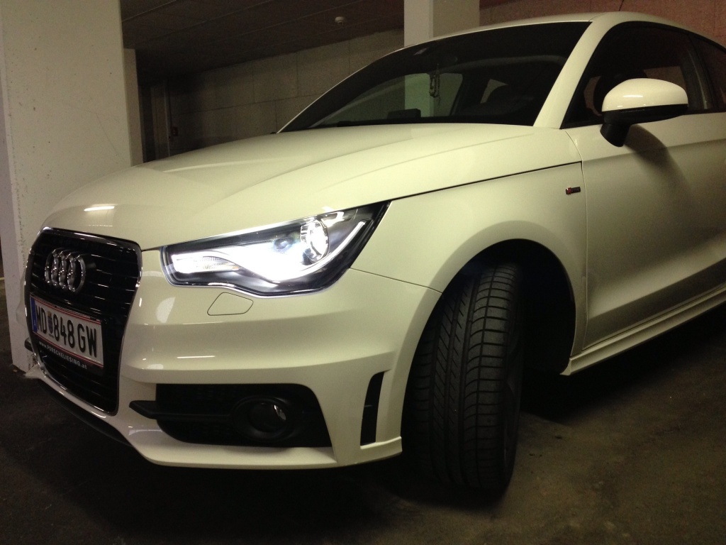 Wieder hübsch mit den Sommerreifen :-)